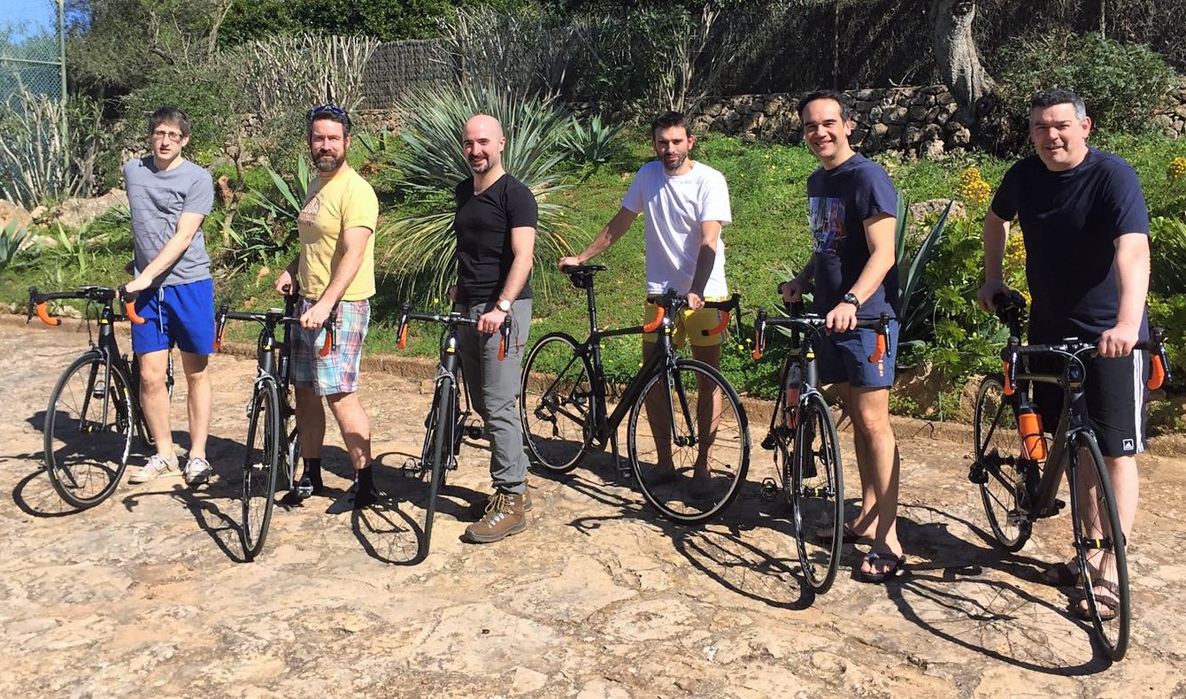 Glückliche Kunden Rennrad leihen mallorca