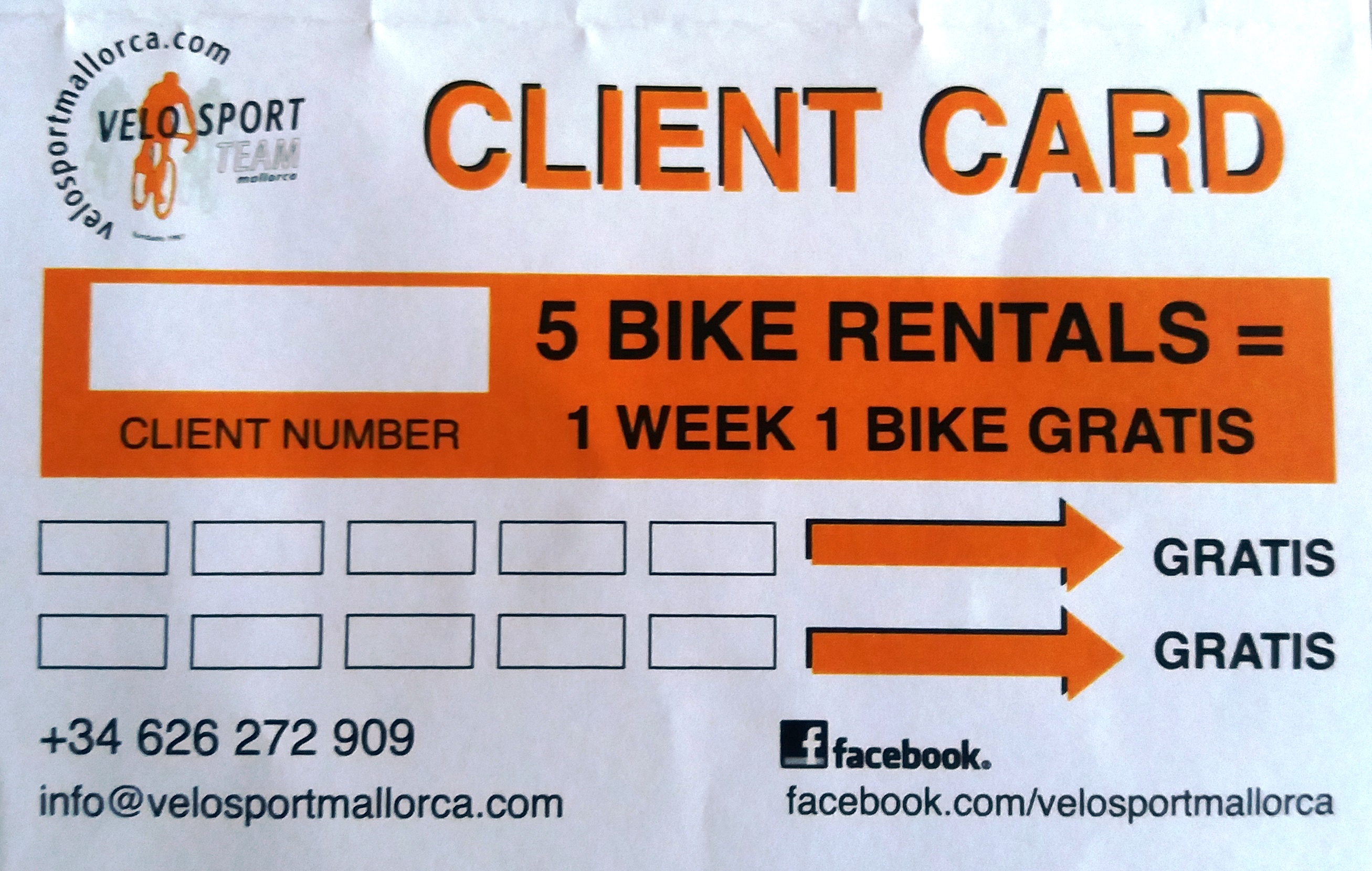 Velo Sport Card